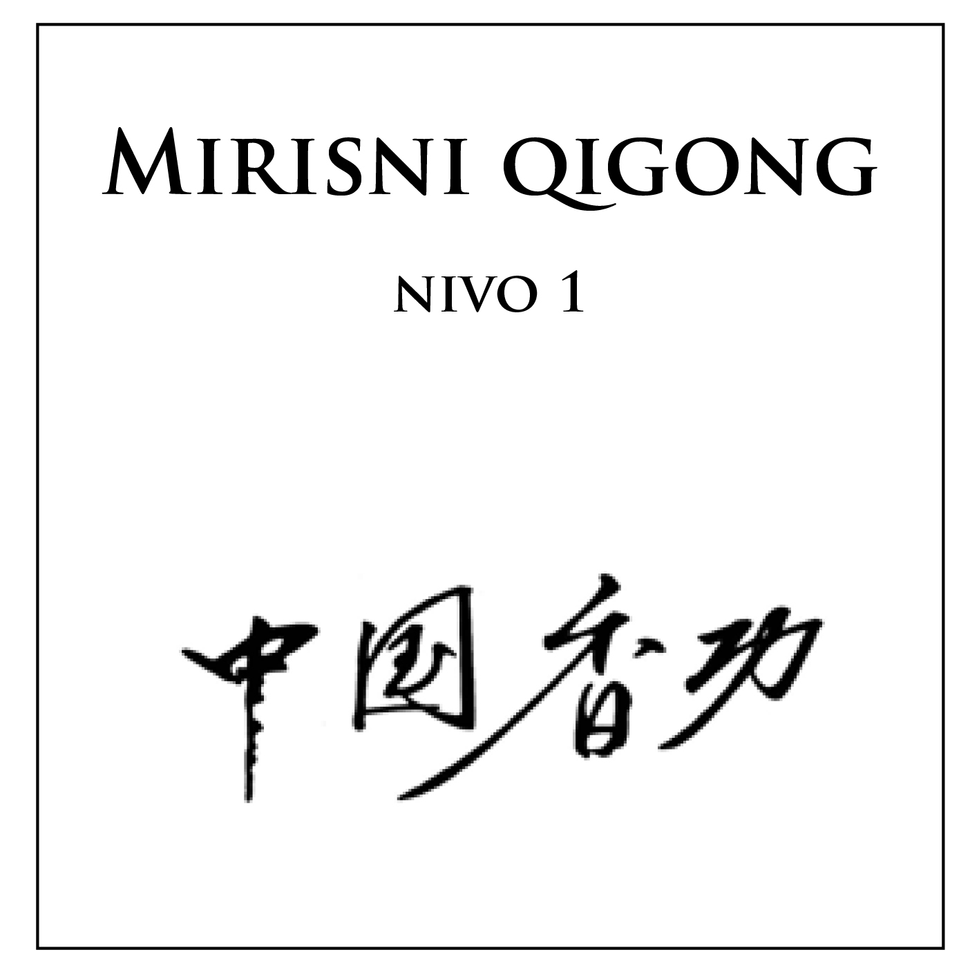 Mirisni Qigong nivo 1 DVD